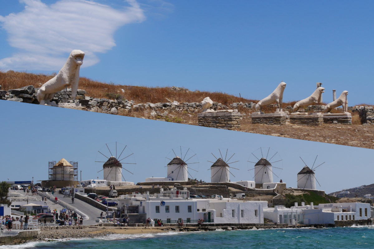 Délos und Mykonos