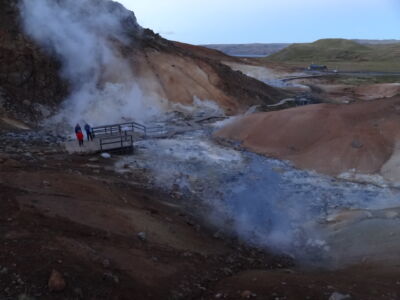 Seltun - Geothermales Gebiet