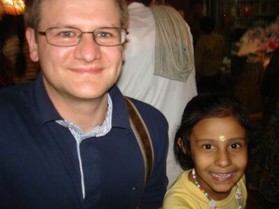 Unterwegs mit der Fahrradrikscha Unterwegs mit der Fahrradrikscha