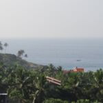 Blick vom Balkon zum Strand Blick vom Balkon zum Strand