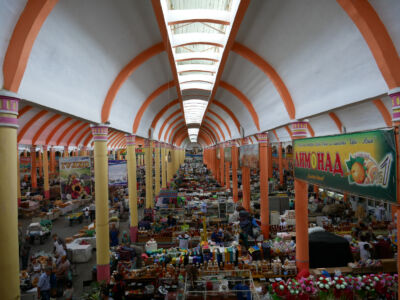 In der Markthalle