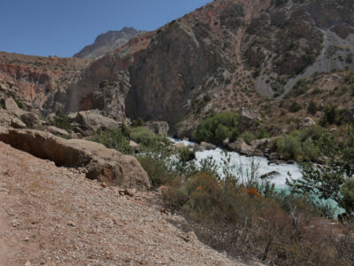 Weg zum Wasserfall