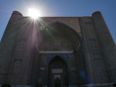 Eingang Bibi Xanom Moschee