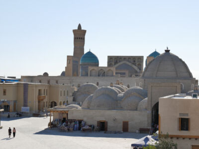 Blick auf Kalon Moschee