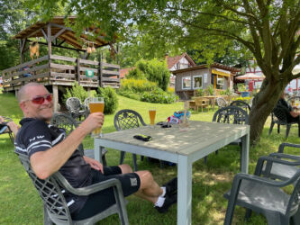 Im Biergarten Orbes