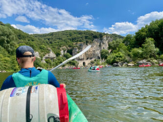 Parade auf der Ardéche