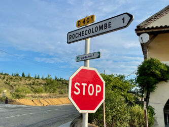 Abzweig Rochecolombe