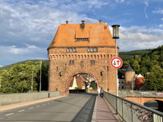 Tor auf der Mainbrücke