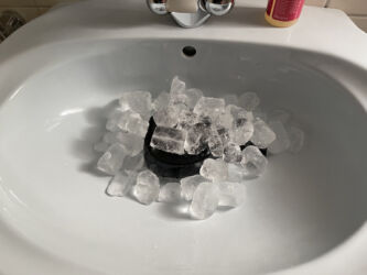 Abendvorbereitung - Weinkühlung einmal anders