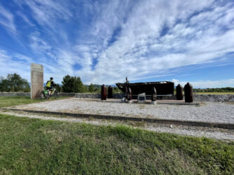 Denkmal für die Brückenschiffe im 1. Weltkrieg