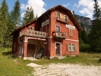 Passo Cimabance/Gemärkpass - Alte Bahnstation