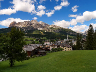 Blick auf Cortina