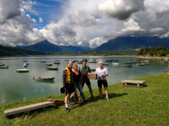 Bernhard, Sabine, Thilo, Gimli