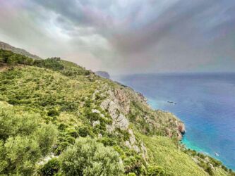 Aussicht vom Es Grau Restaurante