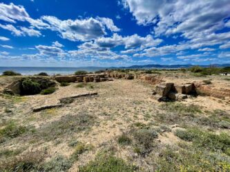 Ausgrabungen an der Platja