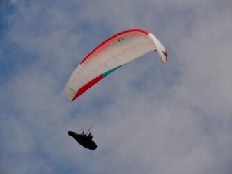 Kurz vor der Landung