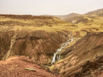 Djúpagilsfoss Wasserfall