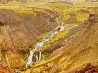 Djúpagilsfoss Wasserfall