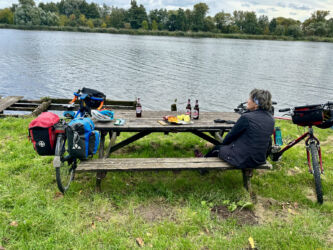 An der der Oder in Siadło Dolne