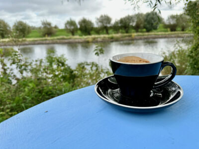 Espresso mit Aussicht