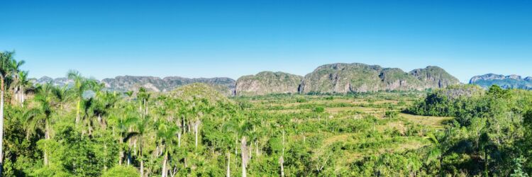 Aussicht aufs Valle de Viñales