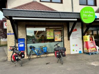 Letzte Verpflegung vor dem Campingplatz