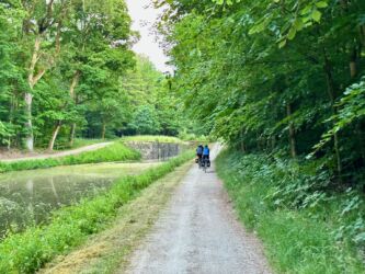 Eine der 100 Schleusen