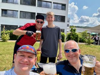 Die Senioren und ihr Betreuer