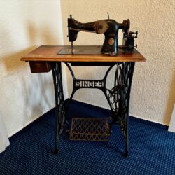 Nähmaschine in unserem Zimmer