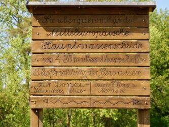 Mitteleuropäische Wasserscheide