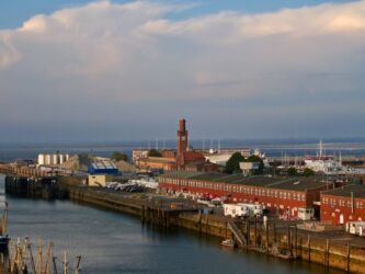 Blick von der Dachterasse