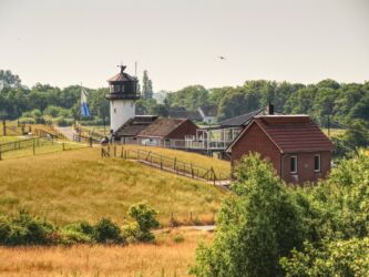 Blick auf die "Dicke Berta"