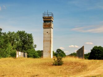 Grenzturm Konau mit Grenzanlage