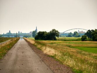Blick auf Tanermünde