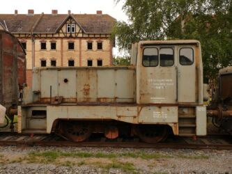 Diesellok vom VEB Sprengstoffwerk