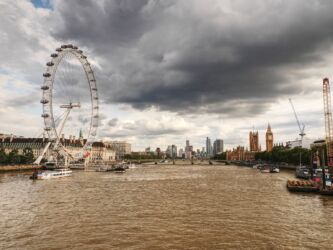 London Eye, Palace of Westminster und Big Ben