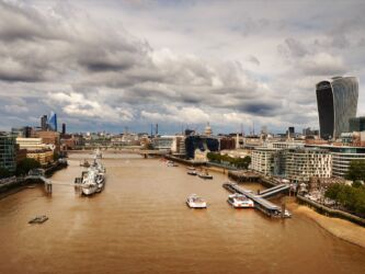 Blick von der Tower Bridge