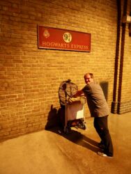 Zugang Bahnsteig 9 3/4