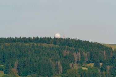 Blick zur Wasserkuppe