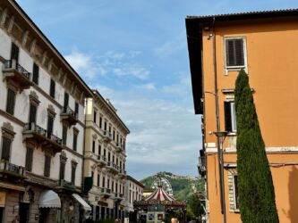Blick nach Montecatini Alto