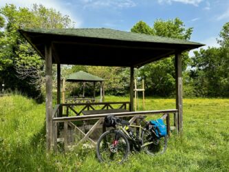 Rastplatz an der Via del Mare