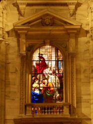 Hl. Ambrosius weist den Bischofsmantel zurück