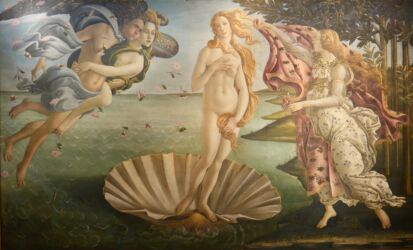"Die Geburt der Venus" - Sandro Botticelli