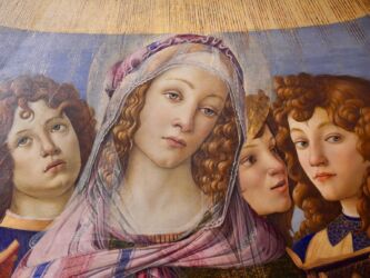 "Madonna mit dem Granatapfel" - Sandro Botticelli