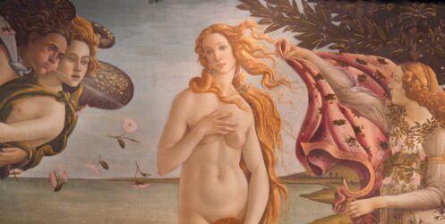 "Die Geburt der Venus" - Sandro Botticelli