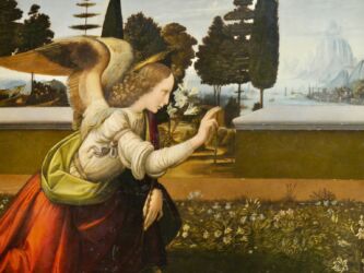 "Die Verkündigung" - Leonardo da Vinci und Andrea del Verrocchio
