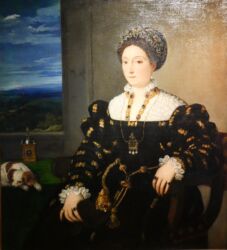 "Porträt der Eleonora Gonzaga" - Tizian