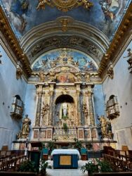 In der Kirche Santa Maria sopra Minerva