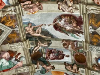 Michelangelo - Die Erschaffung Adams