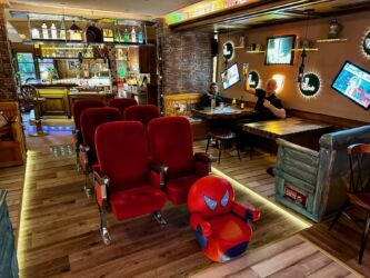 Kinoraum im Hotel Rössle